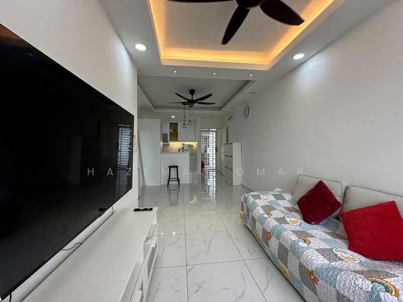Pangsapuri untuk Dijual di De Cemara - Hazeman Omar - Living Room - PropertyGuru.com.my