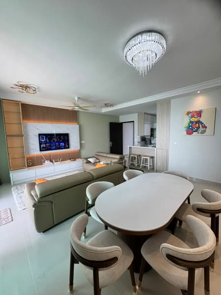 Kondominium untuk Disewa di Mezzo - Stephanie Lim - Living Room - PropertyGuru.com.my