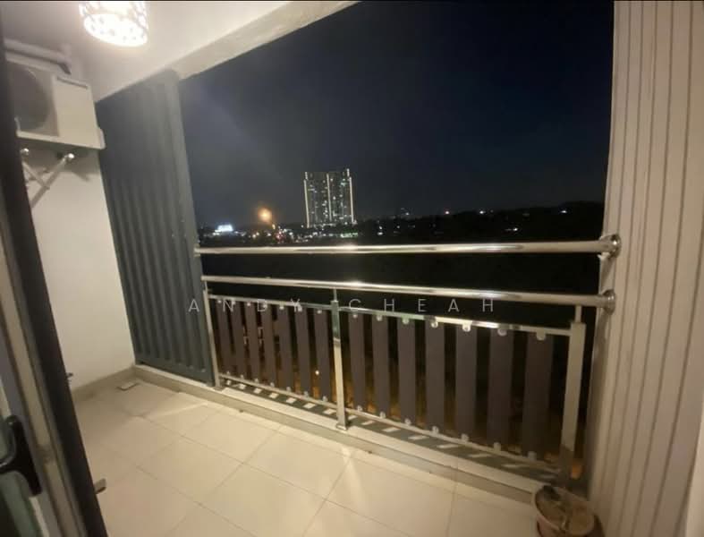 Service Residence for Sale at D'Secret Garden (Pangsapuri Kempas Indah) - Andy Cheah - Balcony - PropertyGuru.com.my