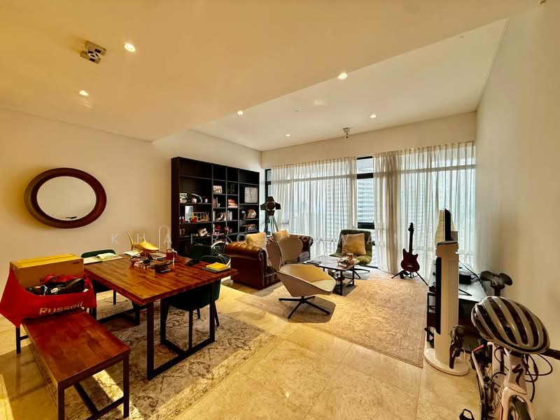 Service Residence for Sale at Anggun Residences - Khairol Awang - Living Room - PropertyGuru.com.my