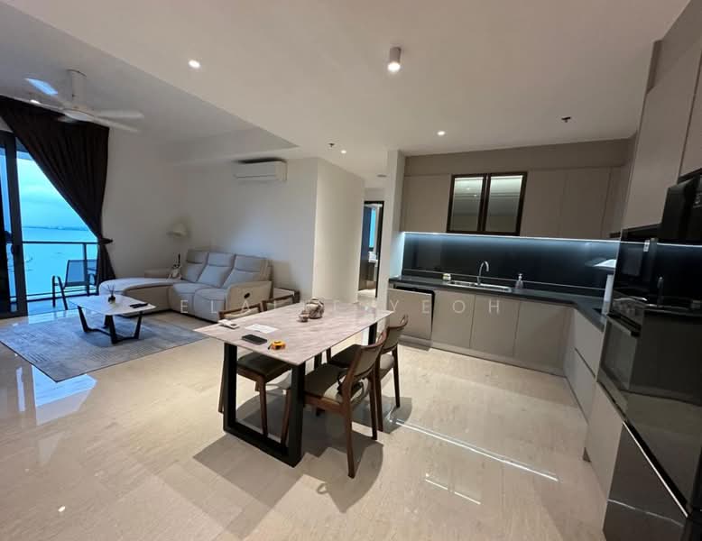 Service Residence for Sale at Marriott Residence @ Gurney - Elaine Yeoh - Living Room - PropertyGuru.com.my