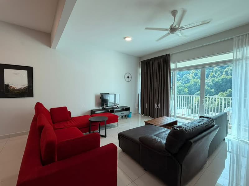 Kondominium untuk Disewa di Ferringhi Residence 2 - Alex Lim - Living Room - PropertyGuru.com.my