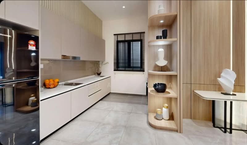 Servis Apartment untuk Dijual di Parkland by the River - Shashawanna . - Kitchen - PropertyGuru.com.my