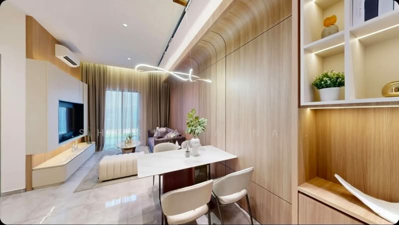 Servis Apartment untuk Dijual di Parkland by the River - Shashawanna . - Living Room - PropertyGuru.com.my