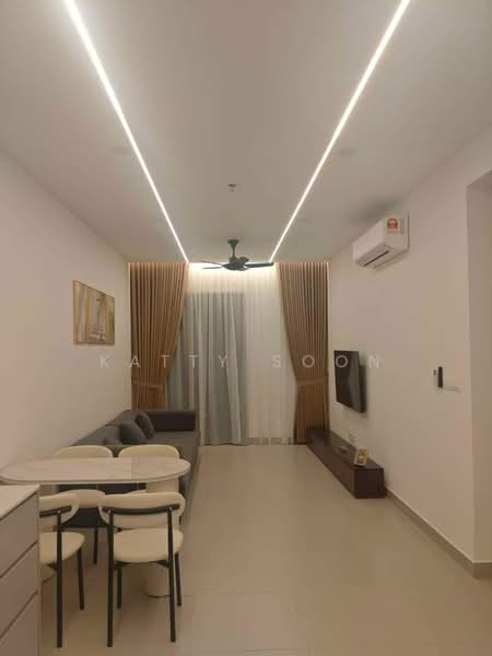 Service Residence for Rent at SWNK Houze @ BBCC - Katty Soon - Living Room - PropertyGuru.com.my