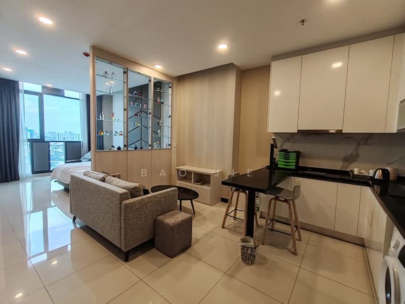 Service Residence for Sale at Societe - Bao Jie - Living Room - PropertyGuru.com.my