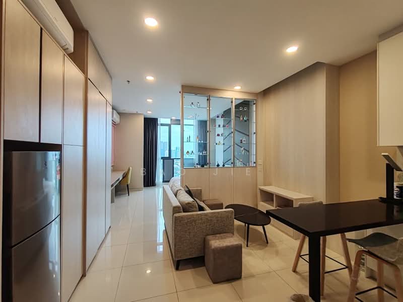 Service Residence for Sale at Societe - Bao Jie - Living Room - PropertyGuru.com.my