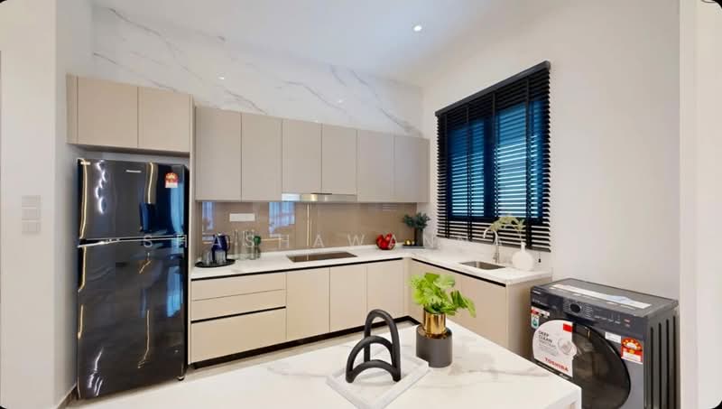 Servis Apartment untuk Dijual di Parkland by the River - Shashawanna . - Kitchen - PropertyGuru.com.my