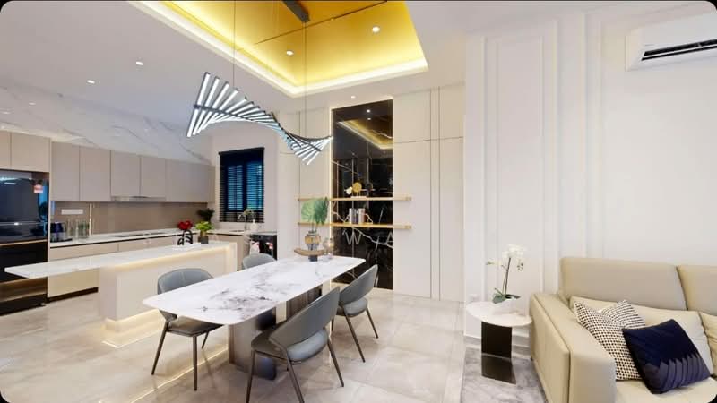Servis Apartment untuk Dijual di Parkland by the River - Shashawanna . - Kitchen - PropertyGuru.com.my