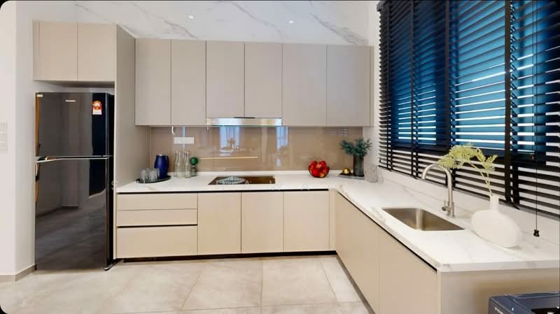 Servis Apartment untuk Dijual di Parkland by the River - Shashawanna . - Kitchen - PropertyGuru.com.my