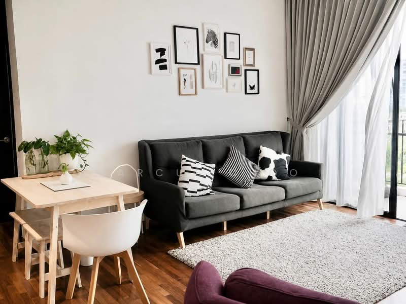 Servis Apartment untuk Disewa di The Tamarind - Marcus Choo - Living Room - PropertyGuru.com.my
