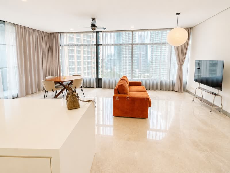 Condominium for Rent at Condominium @ The Troika - Nicholas Loo - Living Room - PropertyGuru.com.my