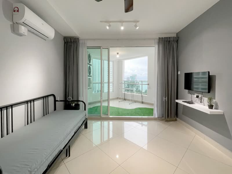 Kondominium untuk Dijual di Mansion One - Louis Chuah - Balcony - PropertyGuru.com.my