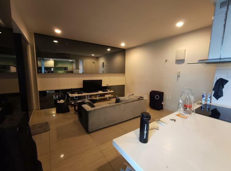 Servis Apartment untuk Disewa di Eve Suite / NZX Square - Michelle Boh - Living Room - PropertyGuru.com.my