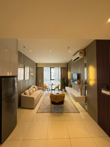 Service Residence for Sale at Golden Crown Residence - Steven Leaw - Living Room - PropertyGuru.com.my
