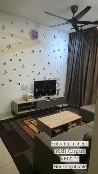 Servis Apartment untuk Disewa di Sentul Point - Kelvin Lee - Living Room - PropertyGuru.com.my