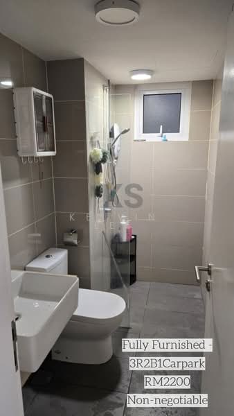 Servis Apartment untuk Disewa di Sentul Point - Kelvin Lee - Bathroom - PropertyGuru.com.my