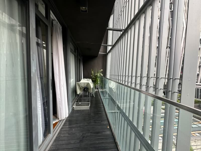 Kondominium untuk Disewa di The Capers @ Sentul East - Xue Bajis - Balcony - PropertyGuru.com.my