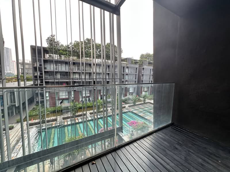 Kondominium untuk Disewa di The Capers @ Sentul East - Xue Bajis - Balcony - PropertyGuru.com.my