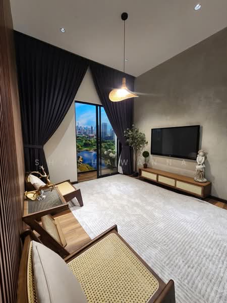 Service Residence for Sale at Premium Height - Shashawanna . - Living Room - PropertyGuru.com.my