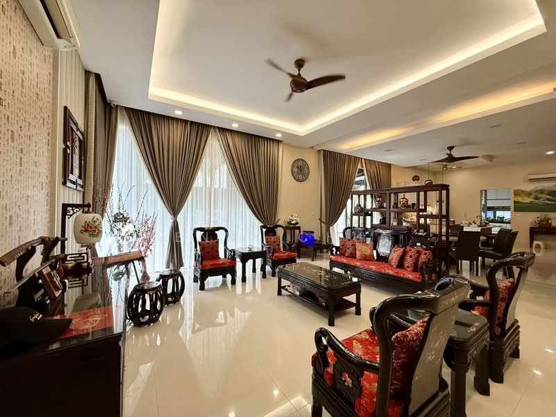 Rumah Berkembar untuk Dijual di Temasya Glenmarie (Glenmarie) - Kenny Chua - Living Room - PropertyGuru.com.my
