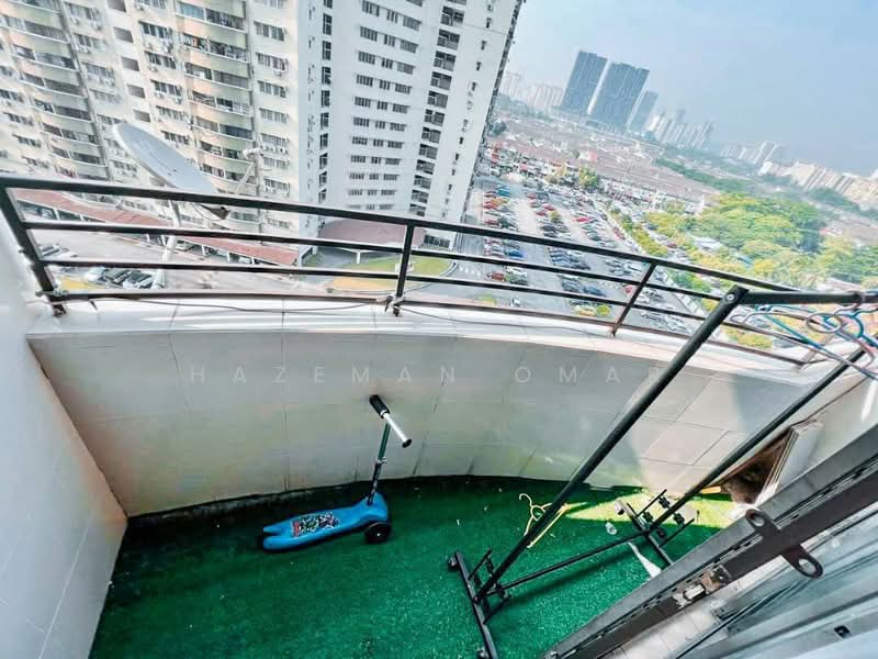 Condominium for Sale at Sentul Utama Condominium - Hazeman Omar - Balcony - PropertyGuru.com.my