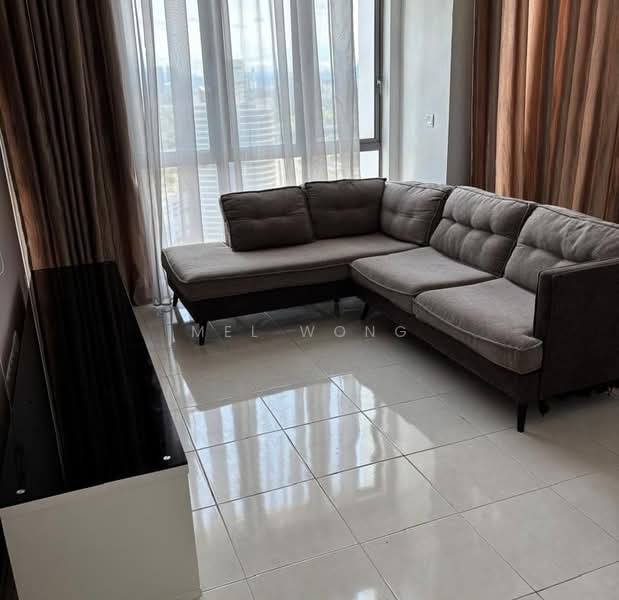 Servis Apartment untuk Disewa di Tropicana City Tropics - Mel Wong - Living Room - PropertyGuru.com.my