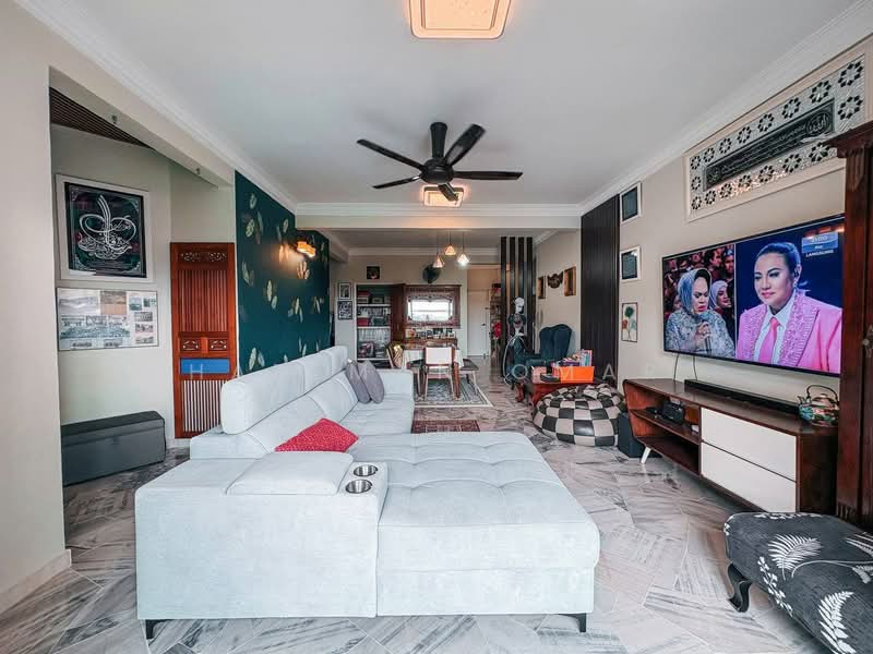 Kondominium untuk Dijual di Villaria - Hazeman Omar - Living Room - PropertyGuru.com.my