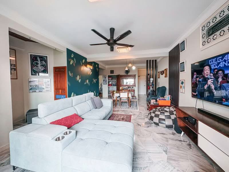 Kondominium untuk Dijual di Villaria - Hazeman Omar - Living Room - PropertyGuru.com.my