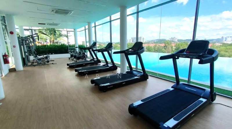 Servis Apartment untuk Dijual di Residensi Sutera 7 - Saran SK - Gym - PropertyGuru.com.my