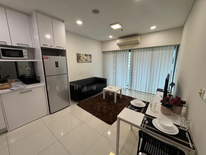 Servis Apartment untuk Dijual di Mercu Summer Suites - Esther Cheah - Living Room - PropertyGuru.com.my