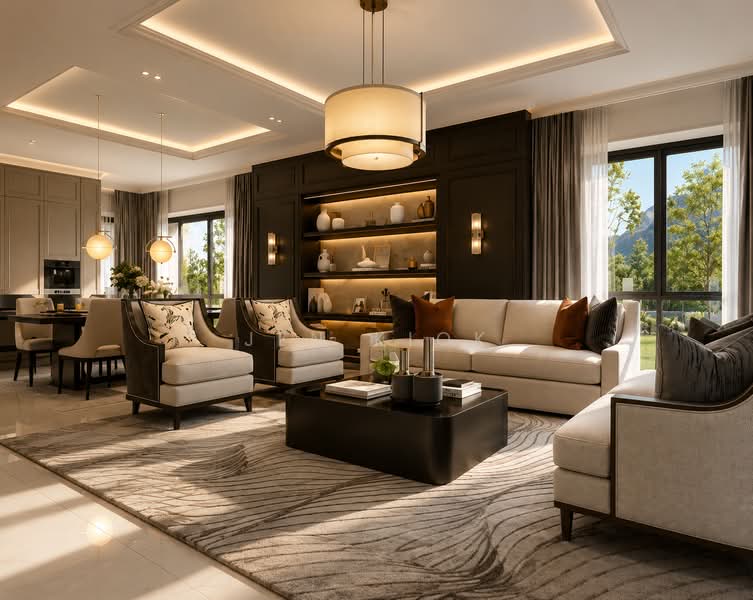 Semi-Detached House for Sale in Iskandar Puteri (Nusajaya) (Johor) - Jen Kiok - Living Room - PropertyGuru.com.my