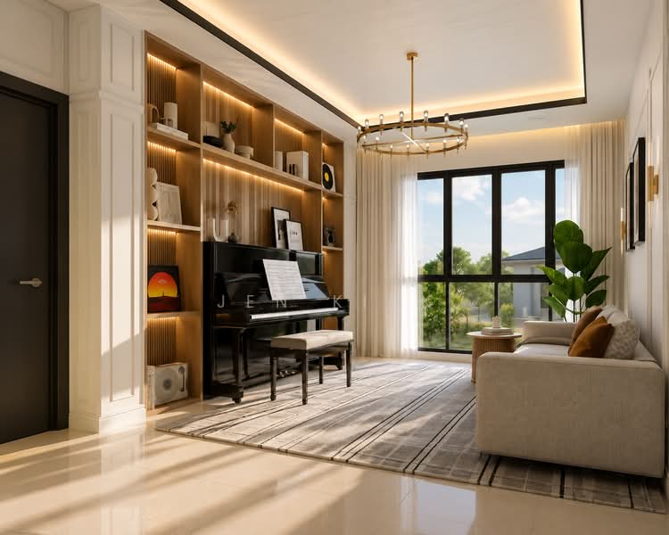 Semi-Detached House for Sale in Iskandar Puteri (Nusajaya) (Johor) - Jen Kiok - Living Room - PropertyGuru.com.my