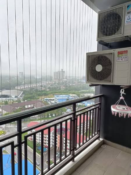 Servis Apartment untuk Disewa di SKS Habitat - Nick Low - Balcony - PropertyGuru.com.my
