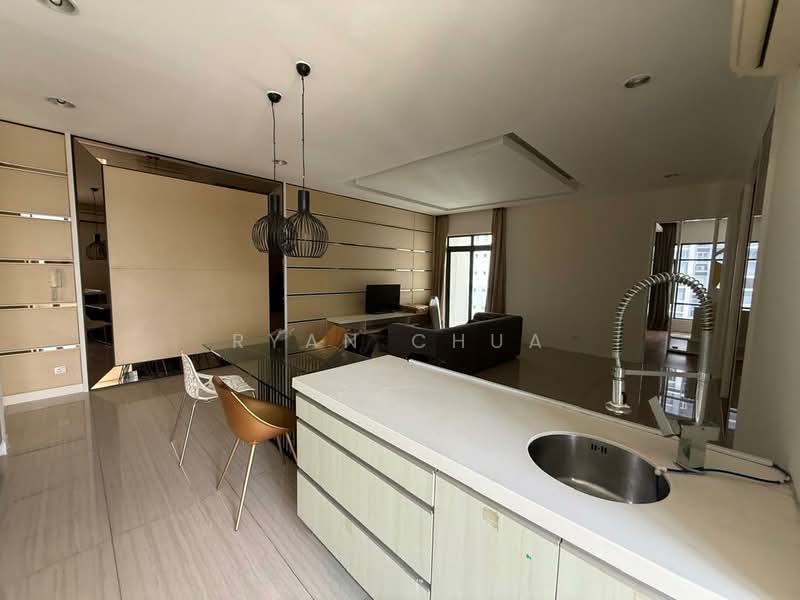 Servis Apartment untuk Dijual di Eve Suite / NZX Square - Ryan Chua - Living Room - PropertyGuru.com.my