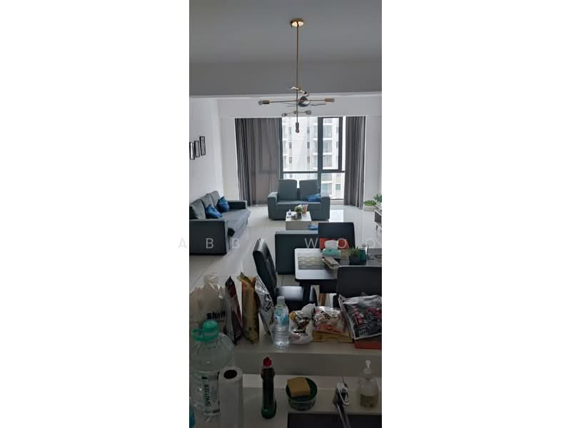 Servis Apartment untuk Disewa di Jazz Residences - Abby Woo - Living Room - PropertyGuru.com.my