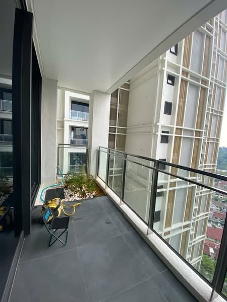 Service Residence for Sale at Park Regent @Desa Park City - SY YAP - Balcony - PropertyGuru.com.my