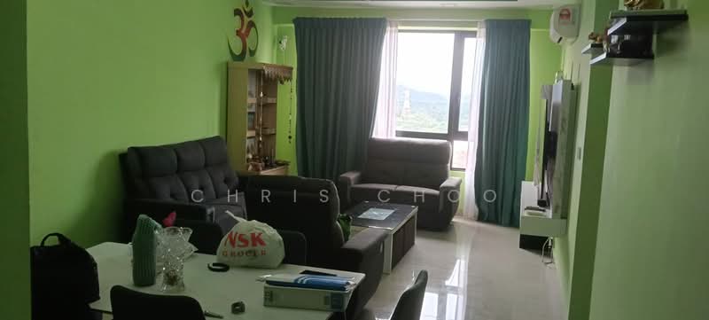 Servis Apartment untuk Disewa di Hillpark Residence - Chris Choo - Living Room - PropertyGuru.com.my