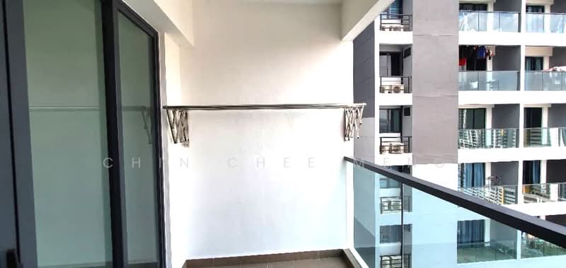 Service Residence for Rent at Symphony Tower (Menara Simfoni) - Chin Chee Meng - Balcony - PropertyGuru.com.my