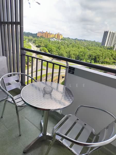 Service Residence for Sale at Jentayu Residensi @ Tampoi - Penny Lee - Balcony - PropertyGuru.com.my