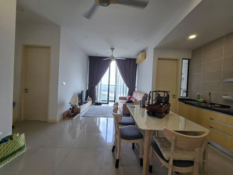 Service Residence for Rent at D'Pristine - Eric Tee - Living Room - PropertyGuru.com.my