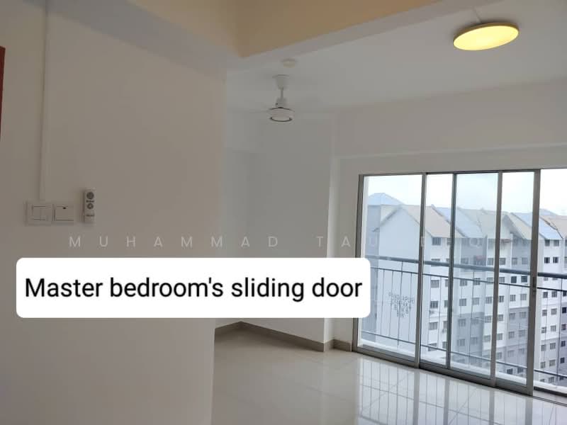Pangsapuri untuk Disewa di Palm Garden Apartment - Muhammad Taufeeq - Master Bedroom - PropertyGuru.com.my