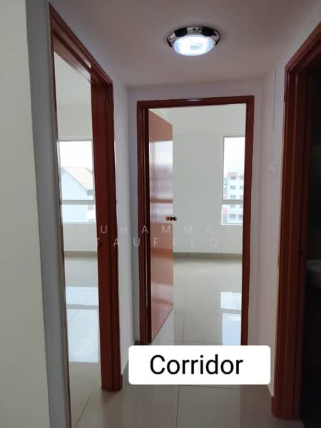 Pangsapuri untuk Disewa di Palm Garden Apartment - Muhammad Taufeeq - Corridor - PropertyGuru.com.my