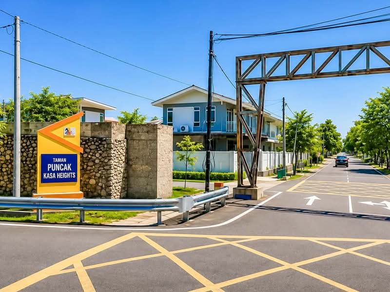 2-storey Terraced House for Sale in Taman Kasa Heights (Alor Gajah) - N. Melisa - Exterior - PropertyGuru.com.my