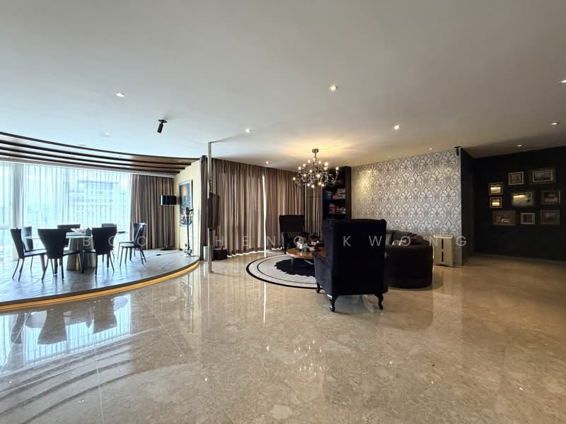 Condominium for Rent at One Menerung - Jack Boo - Living Room - PropertyGuru.com.my