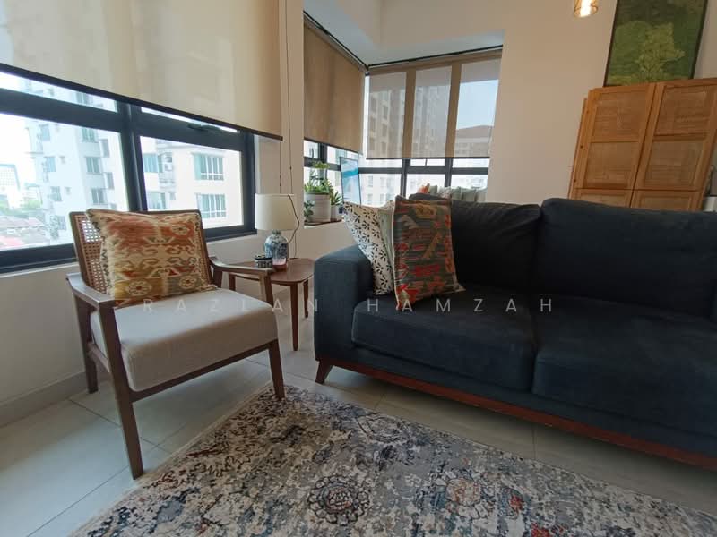 Service Residence for Sale at Lot 15 - Razlan Hamzah - Living Room - PropertyGuru.com.my