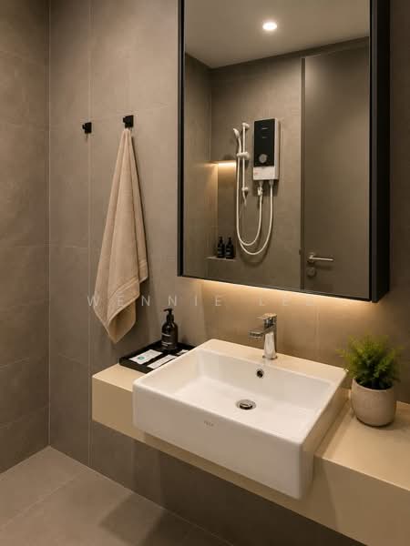 Servis Apartment untuk Disewa di Mossaz @ Empire City - Wennie Lee - Bathroom - PropertyGuru.com.my