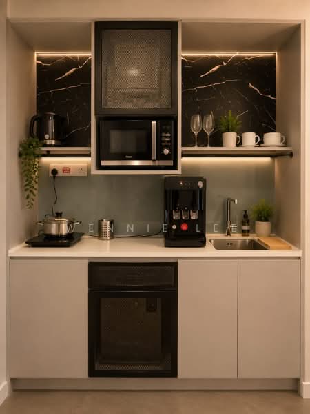 Servis Apartment untuk Disewa di Mossaz @ Empire City - Wennie Lee - Kitchen - PropertyGuru.com.my