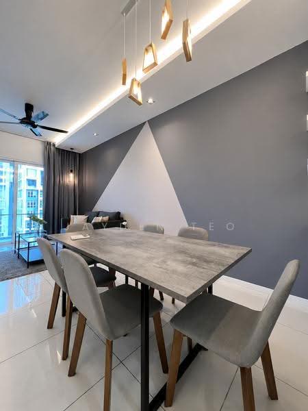 Kediaman Servis untuk Dijual di Eco Sky - Jayden Teo - Living Room - PropertyGuru.com.my