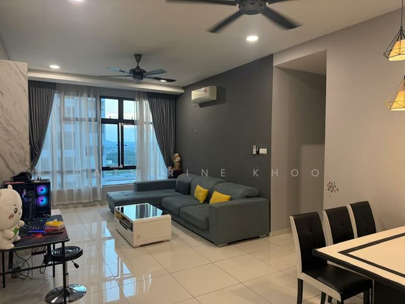 Servis Apartment untuk Dijual di D'Summit Residences - Catherine Khoo - Living Room - PropertyGuru.com.my